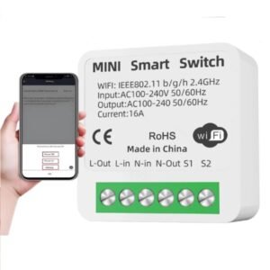 Switch Inteligente WiFi 16A Tuya